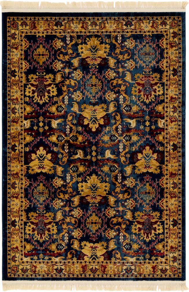 4' x 6' Pearce · Border rug