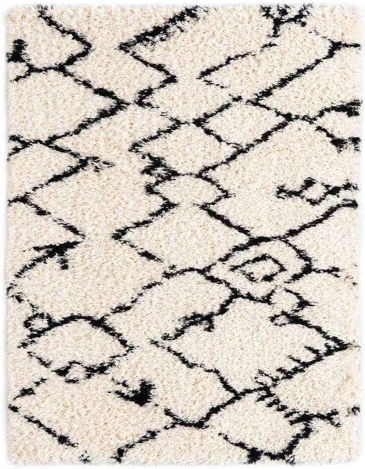Detail image of 5' x 8' Infinity Shag Rug