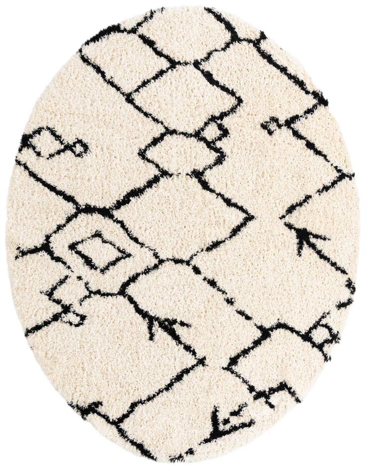 Detail image of 10' x 10' Infinity Shag Round Rug