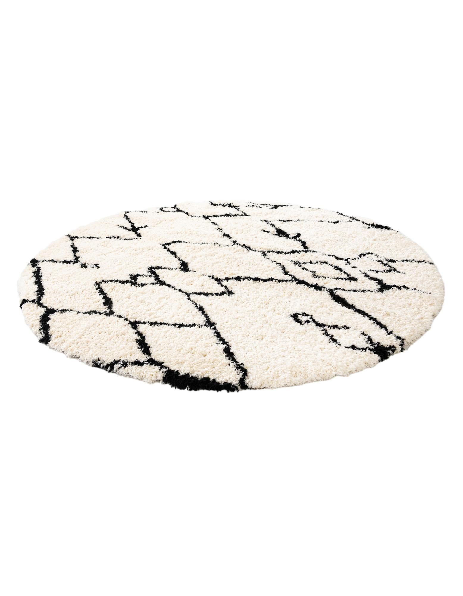 10' x 10' Infinity Shag Round Rug