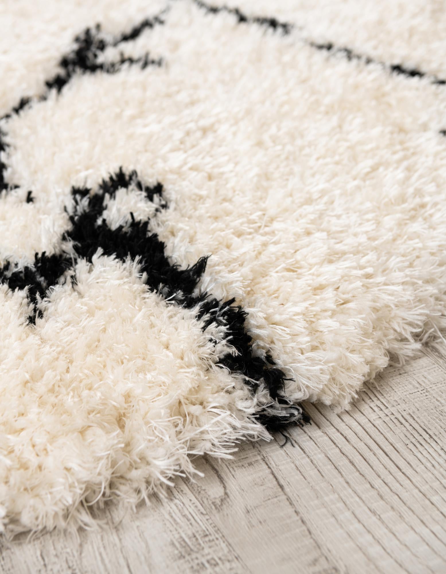 8' x 8' Infinity Shag Round Rug