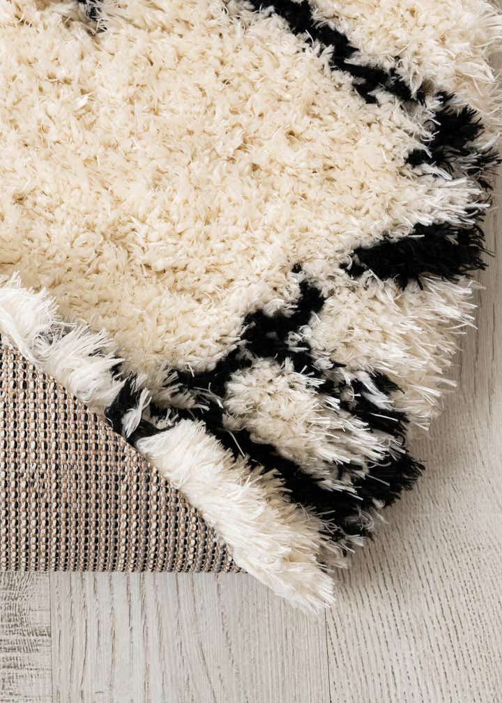 5' x 5' Infinity Shag Round Rug