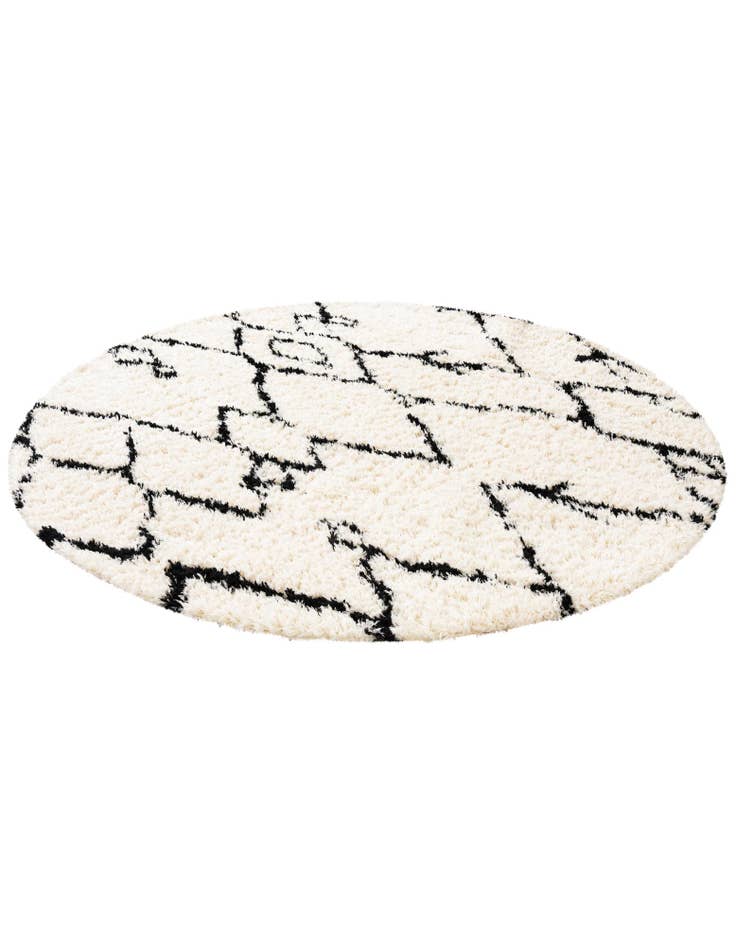 Detail image of 8' x 8' Infinity Shag Round Rug