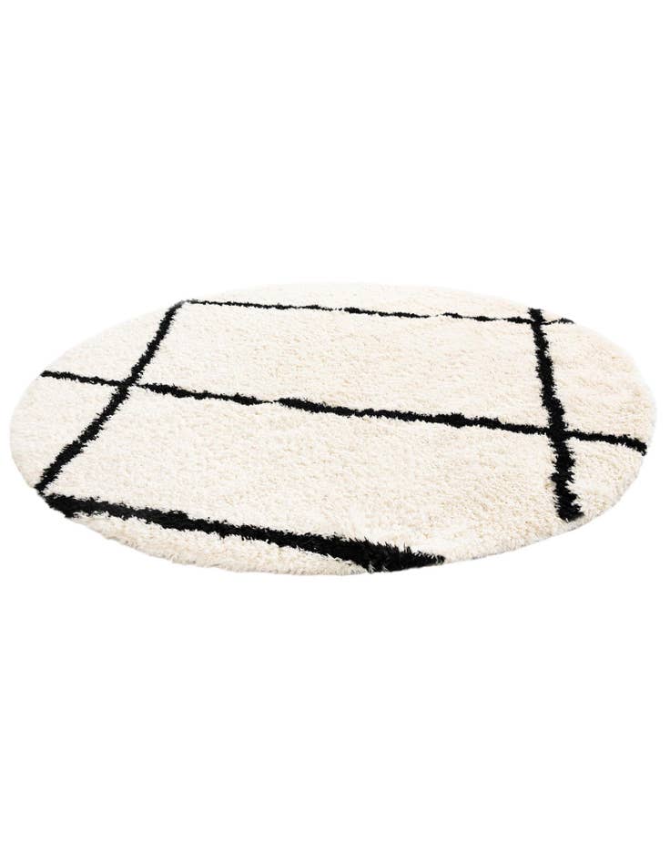 Detail image of 10' x 10' Infinity Shag Round Rug