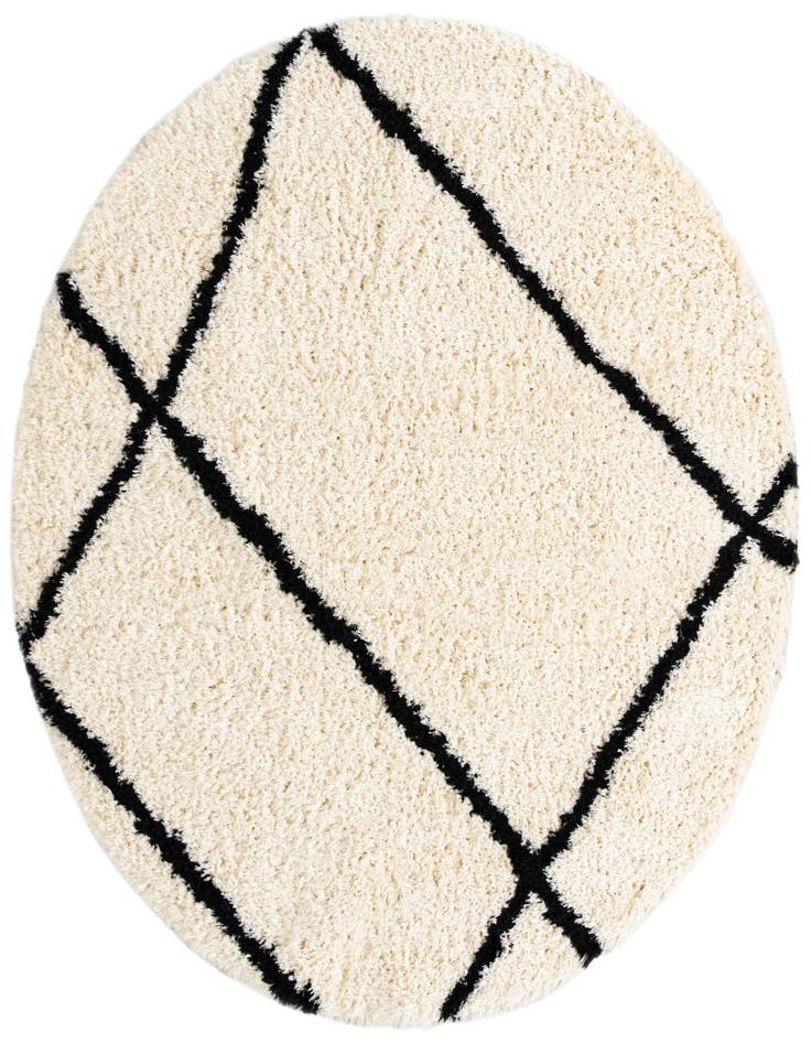 Detail image of 8' x 8' Infinity Shag Round Rug