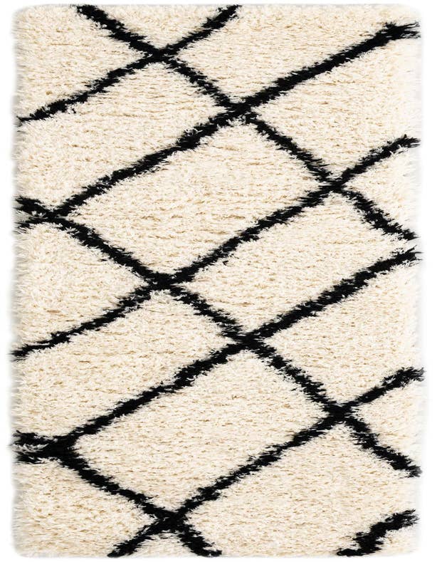 Detail image of 2' 7 x 10' Infinity Shag Runner Rug