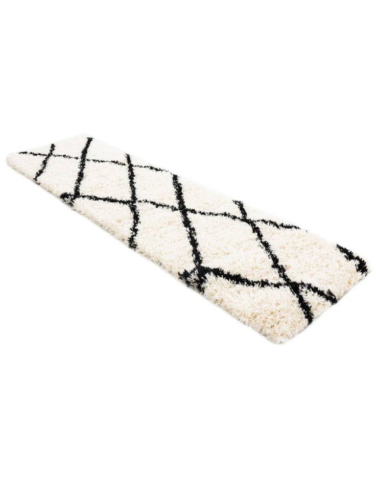 Detail image of 2' 7 x 10' Infinity Shag Runner Rug