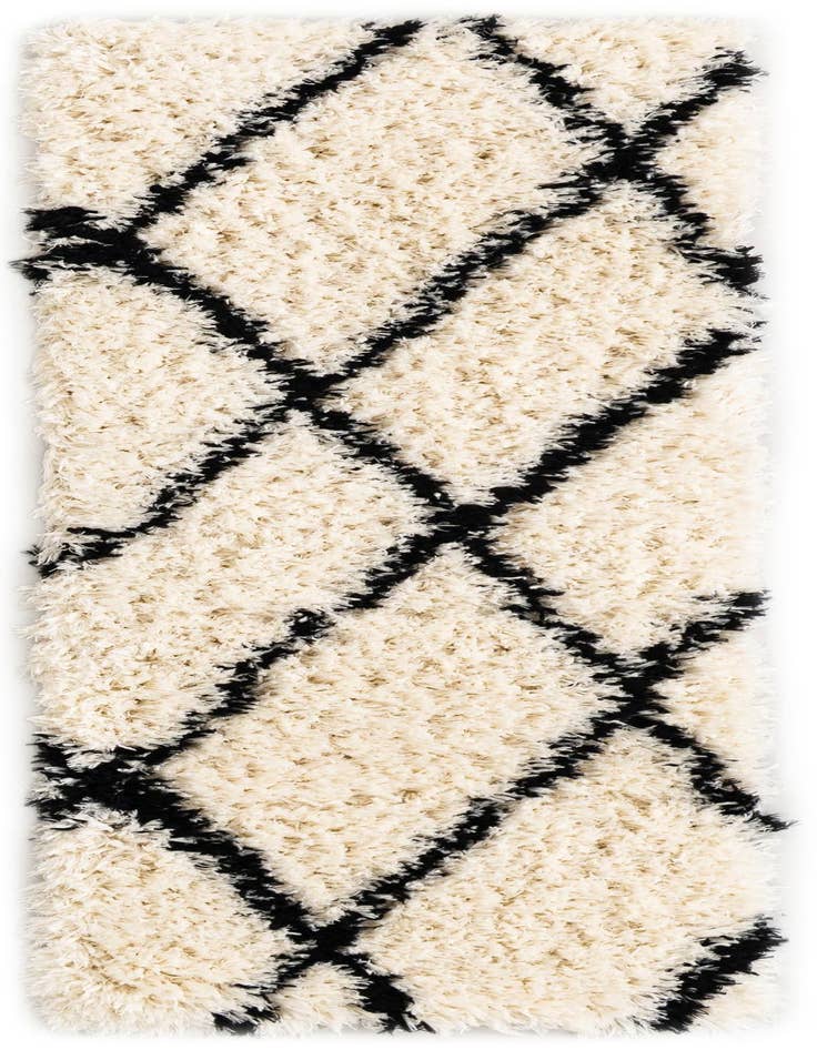 Detail image of 2' x 6' Infinity Shag Runner Rug
