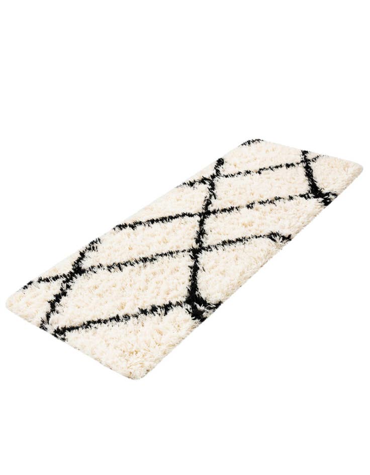 Detail image of 2' x 6' Infinity Shag Runner Rug