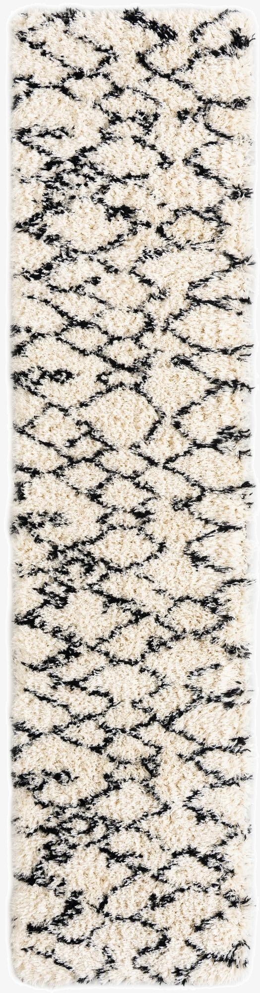 2' 7 x 12' Infinity Shag Runner Rug