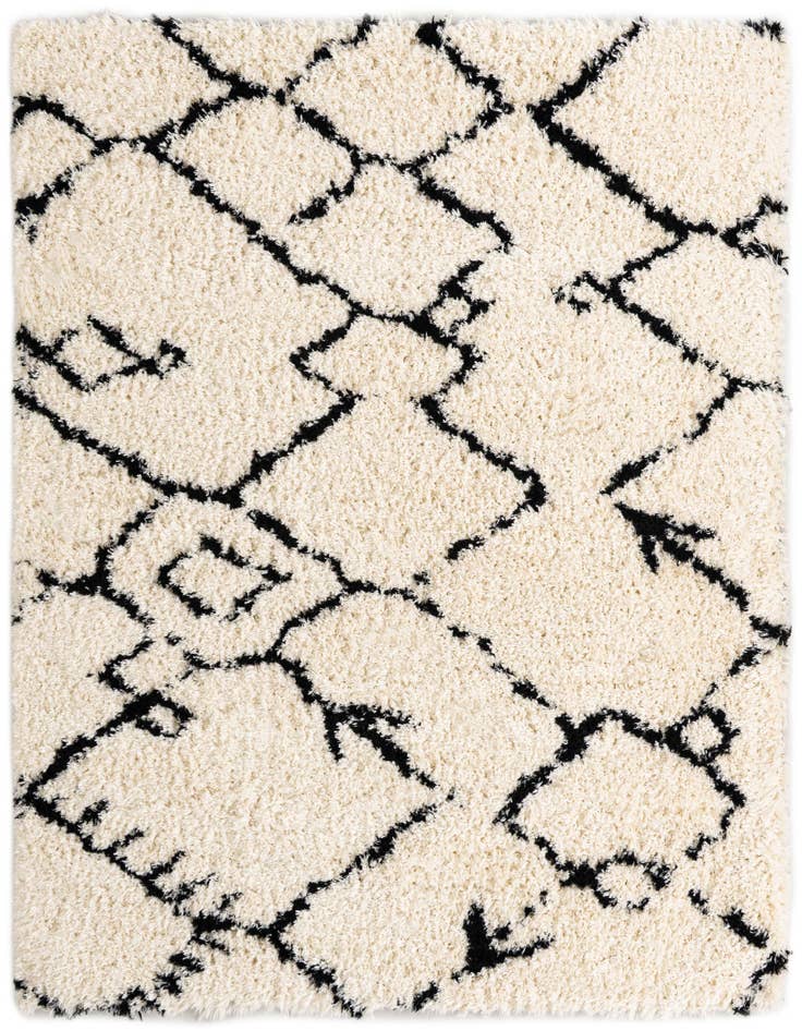 Detail image of 8' x 8' Infinity Shag Square Rug