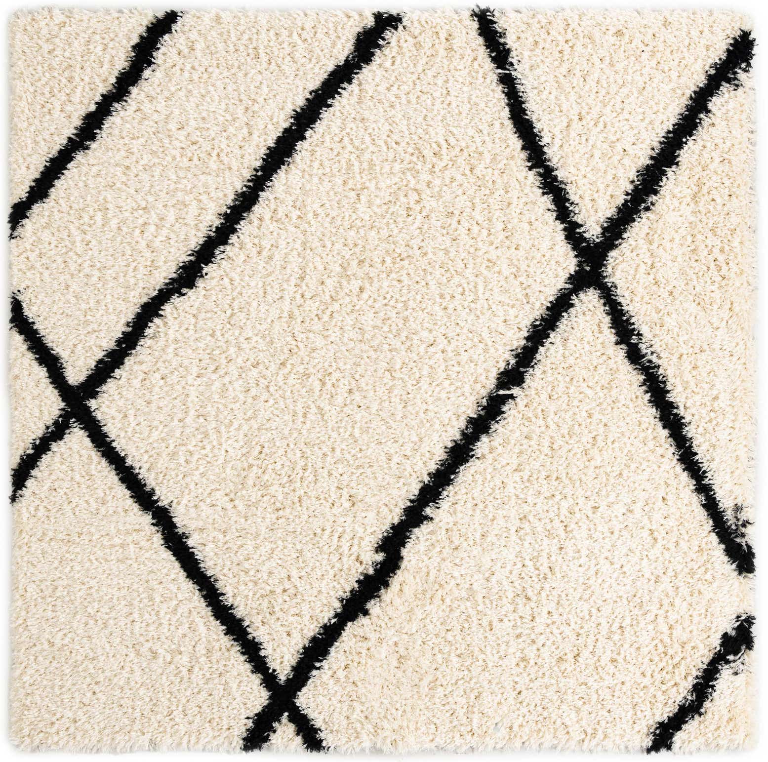 8' x 8' Infinity Shag Square Rug