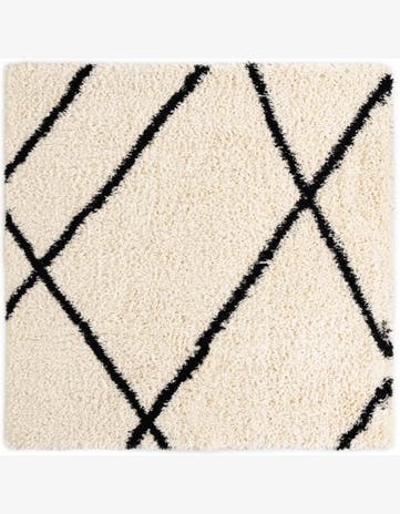 8' x 8' Infinity Shag Square Rug