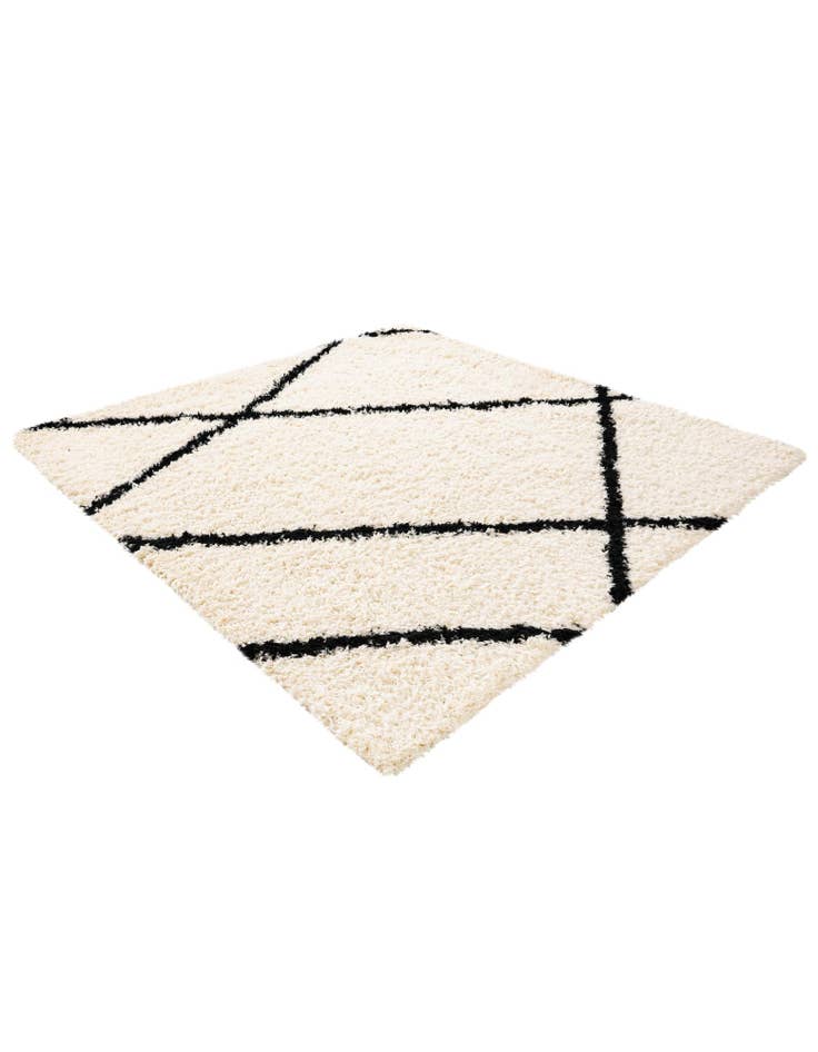 Detail image of 8' x 8' Infinity Shag Square Rug