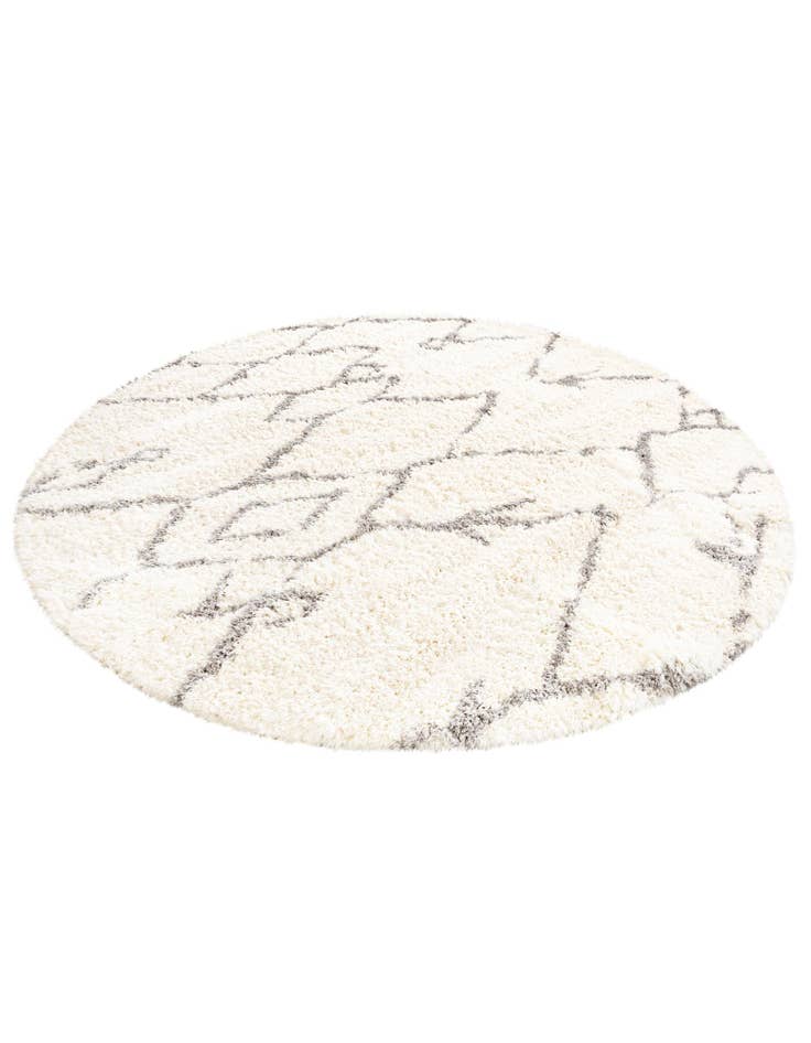 Detail image of 10' x 10' Infinity Shag Round Rug