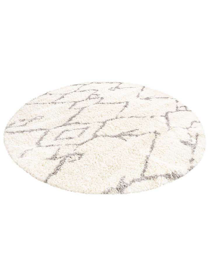 10' x 10' Infinity Shag Round Rug