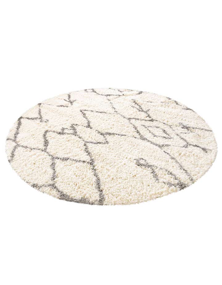 10' x 10' Infinity Shag Round Rug
