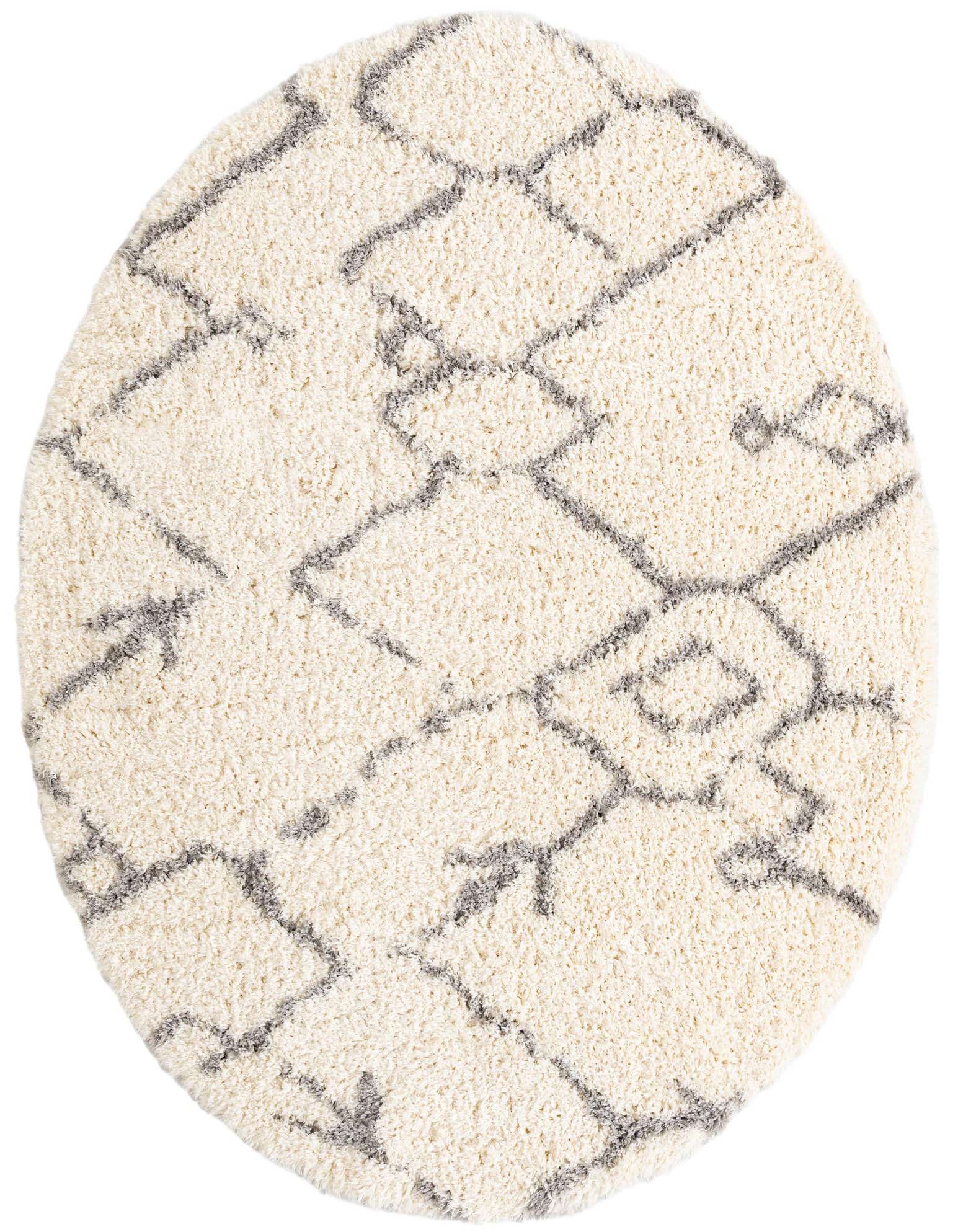 8' x 8' Infinity Shag Round Rug