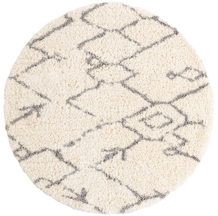 Detail image of 8' x 8' Infinity Shag Round Rug