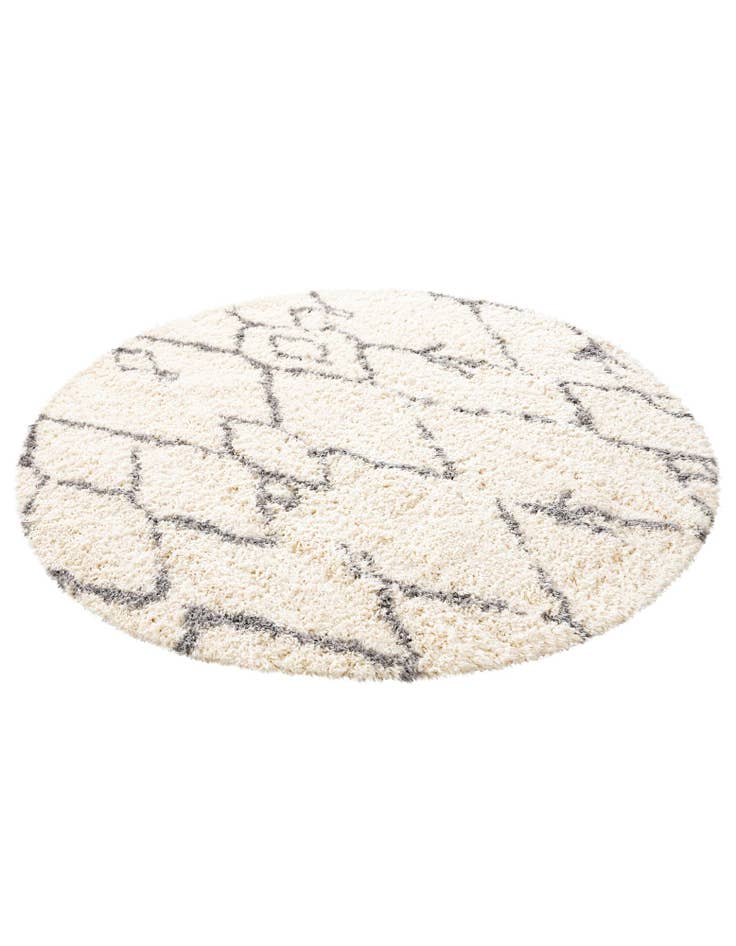 Detail image of 8' x 8' Infinity Shag Round Rug