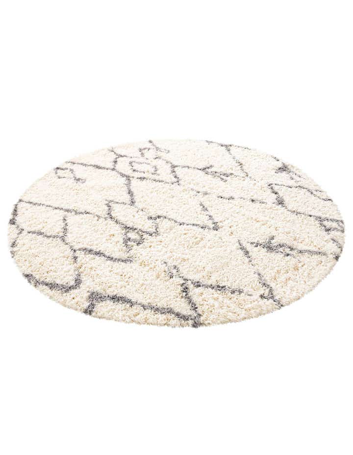 8' x 8' Infinity Shag Round Rug