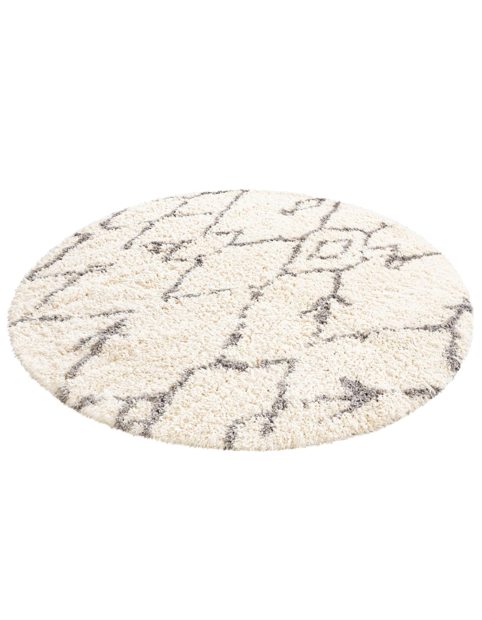8' x 8' Infinity Shag Round Rug