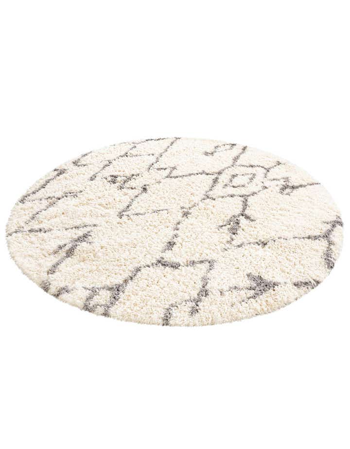 8' x 8' Infinity Shag Round Rug