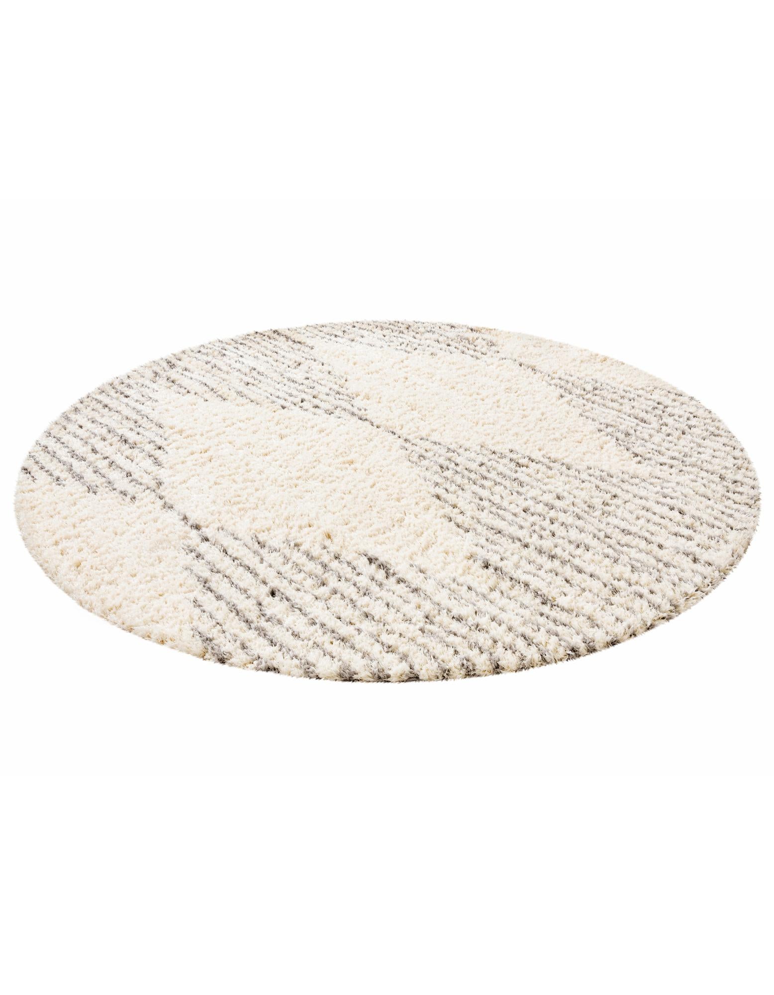 10' x 10' Infinity Shag Round Rug