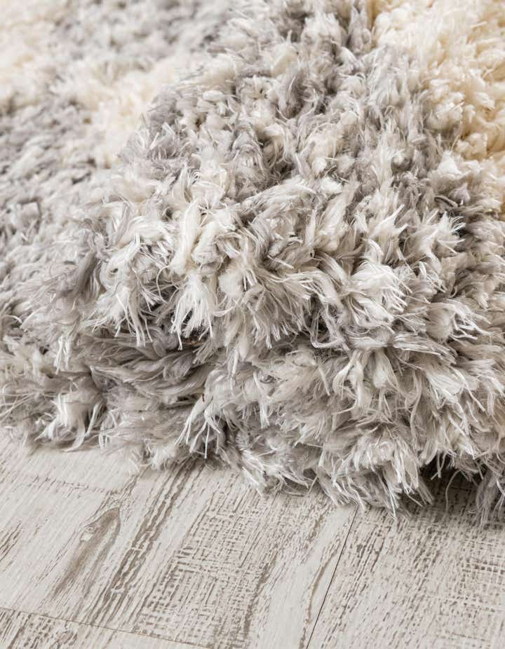 5' x 5' Infinity Shag Round Rug