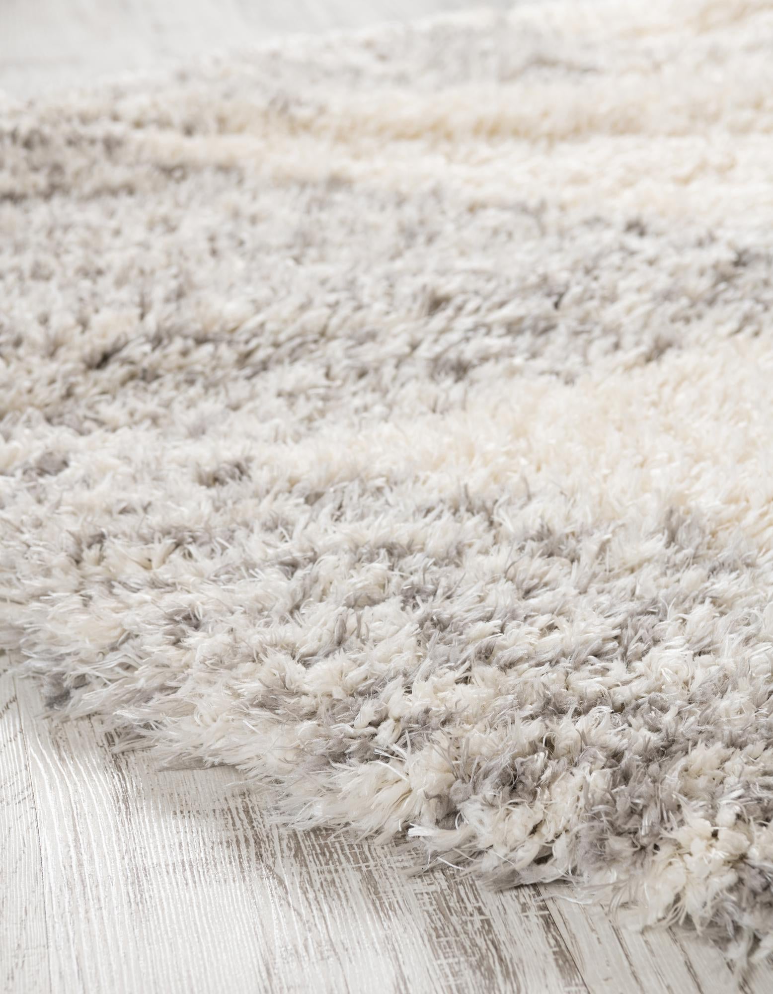 10' x 10' Infinity Shag Round Rug