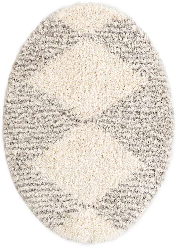 5' x 5' Infinity Shag Round Rug