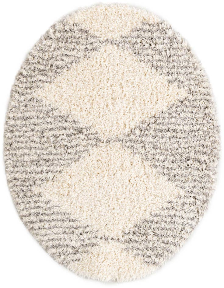 Detail image of 5' x 5' Infinity Shag Round Rug