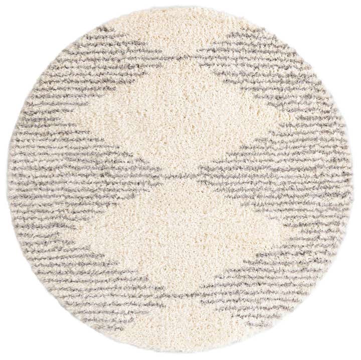 8' x 8' Infinity Shag Round Rug