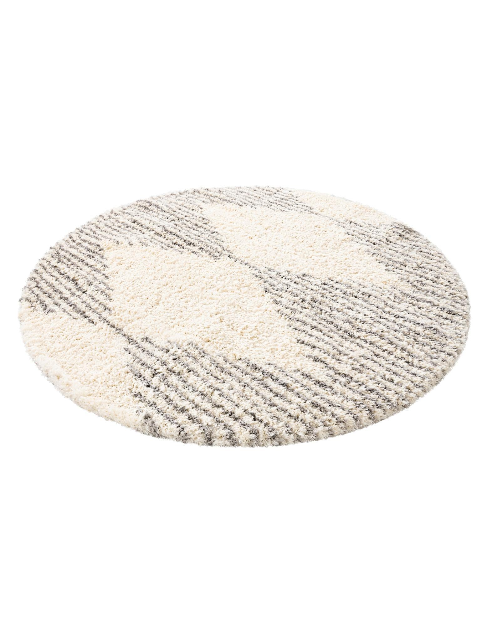 8' x 8' Infinity Shag Round Rug