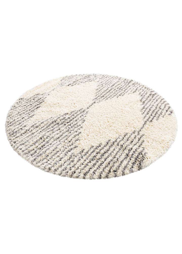 8' x 8' Infinity Shag Round Rug