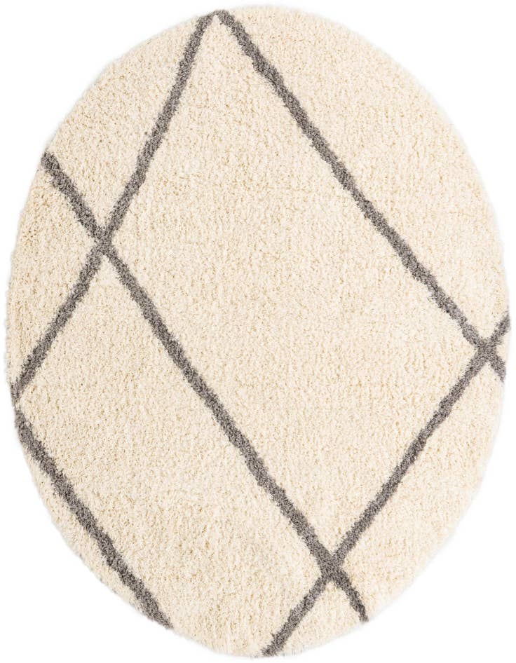 Detail image of 10' x 10' Infinity Shag Round Rug