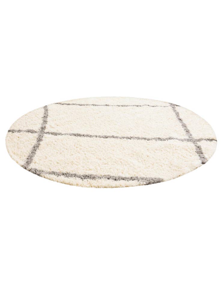 Detail image of 10' x 10' Infinity Shag Round Rug
