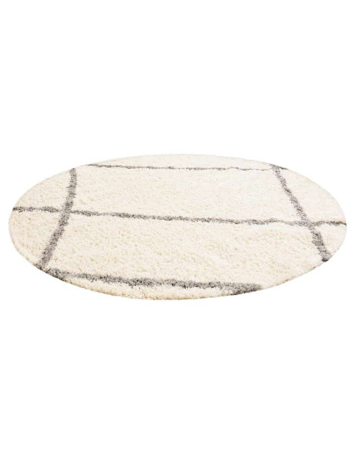 10' x 10' Infinity Shag Round Rug