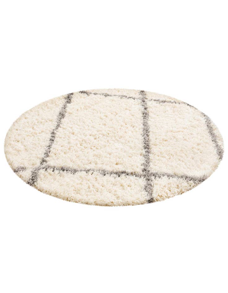 Detail image of 5' x 5' Infinity Shag Round Rug