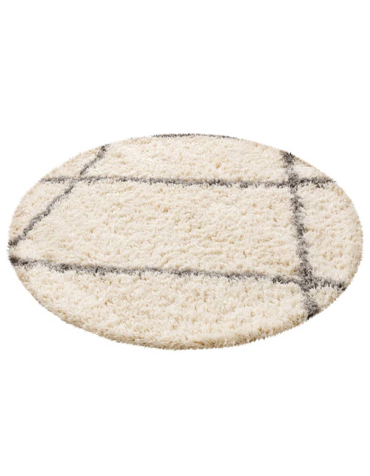 Detail image of 5' x 5' Infinity Shag Round Rug