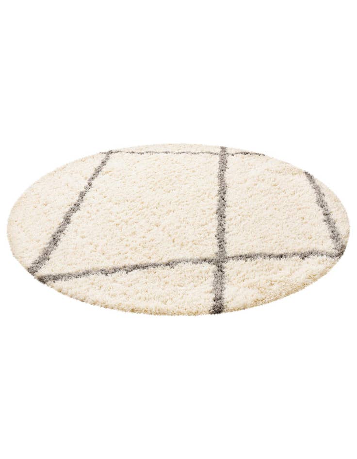 Detail image of 8' x 8' Infinity Shag Round Rug