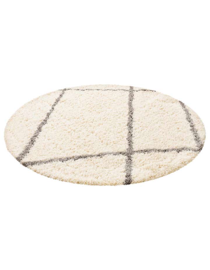 8' x 8' Infinity Shag Round Rug