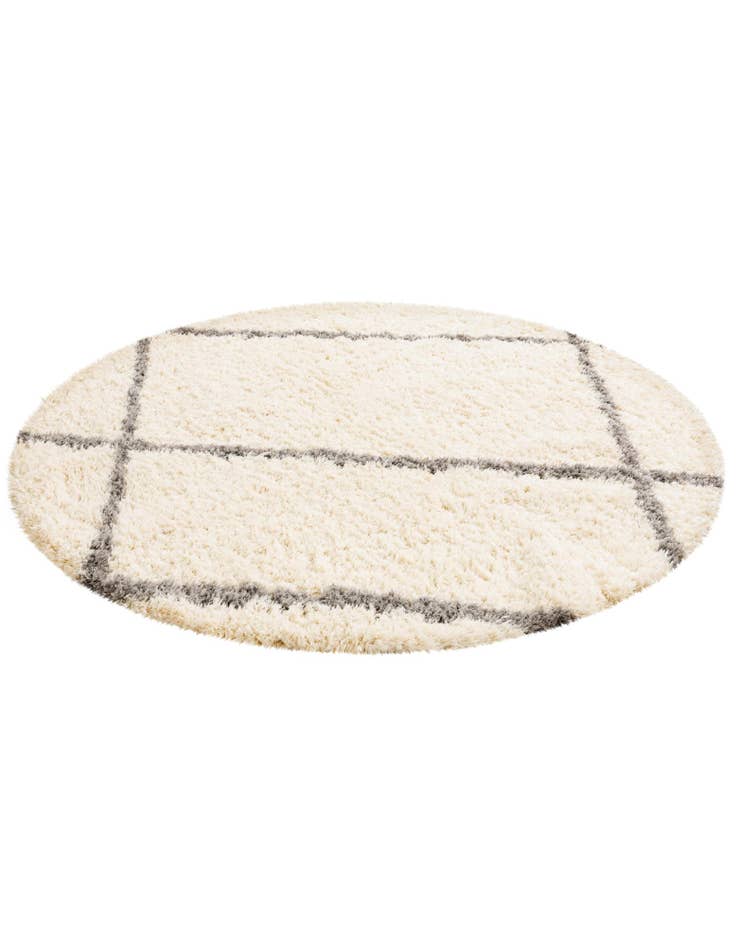 Detail image of 8' x 8' Infinity Shag Round Rug