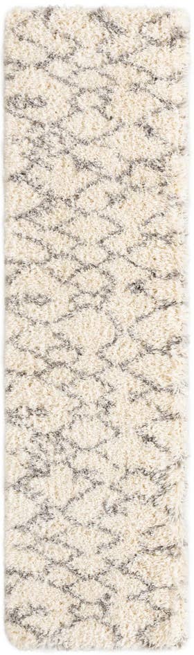 Detail image of 2' 7 x 10' Infinity Shag Runner Rug