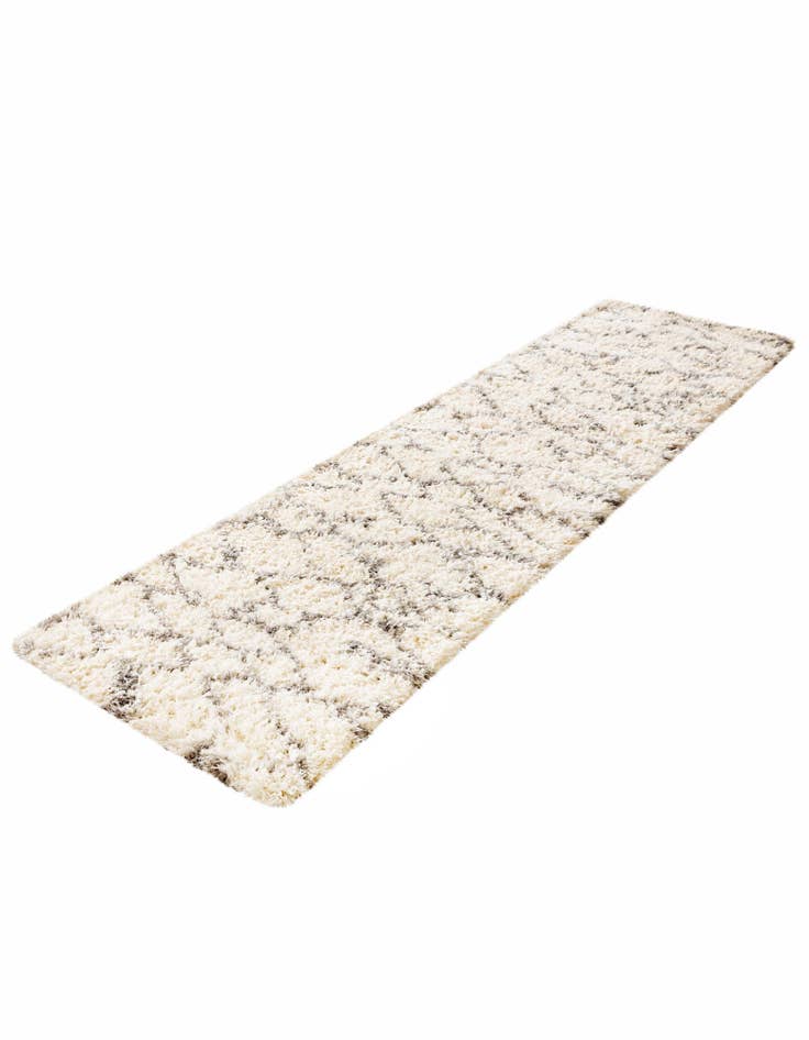 Detail image of 2' 7 x 10' Infinity Shag Runner Rug