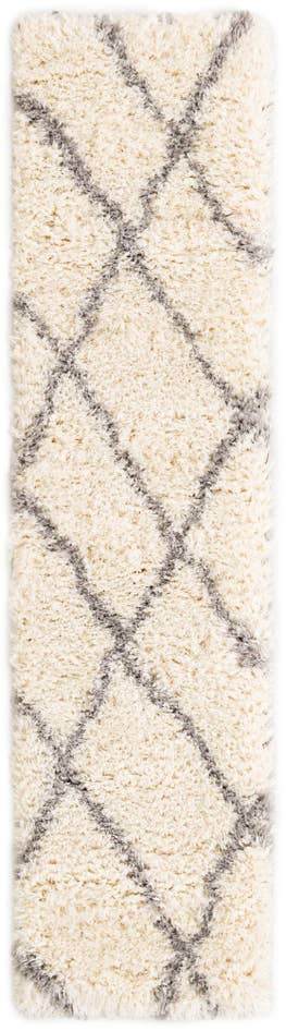 Detail image of 2' x 8' Infinity Shag Runner Rug