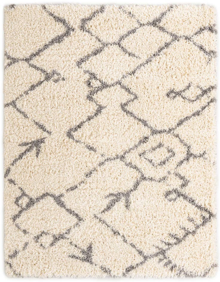 Detail image of 8' x 8' Infinity Shag Square Rug