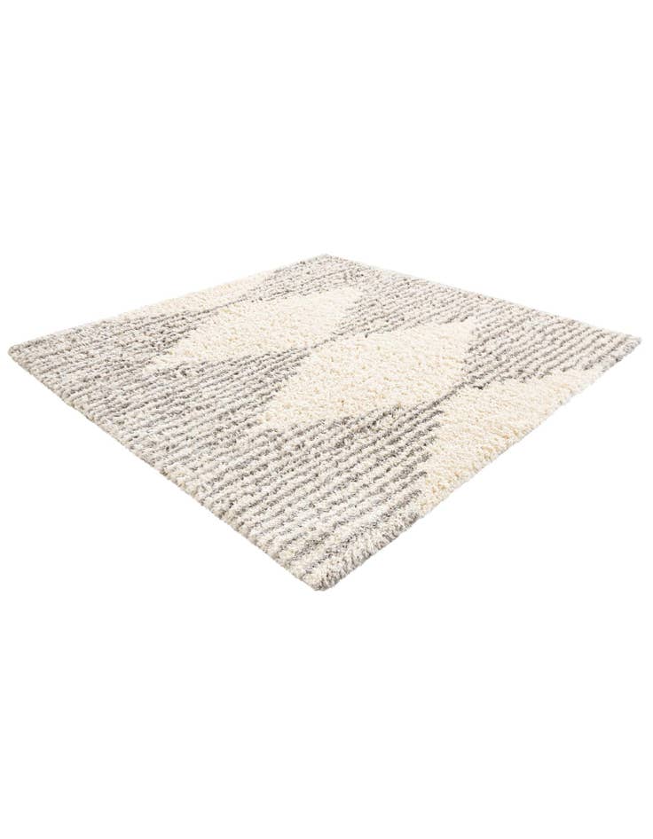 Detail image of 8' x 8' Infinity Shag Square Rug
