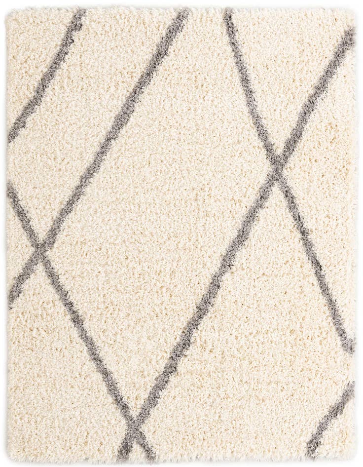 Detail image of 8' x 8' Infinity Shag Square Rug