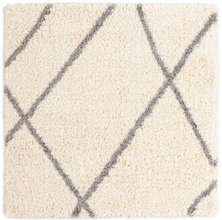 Detail image of 8' x 8' Infinity Shag Square Rug